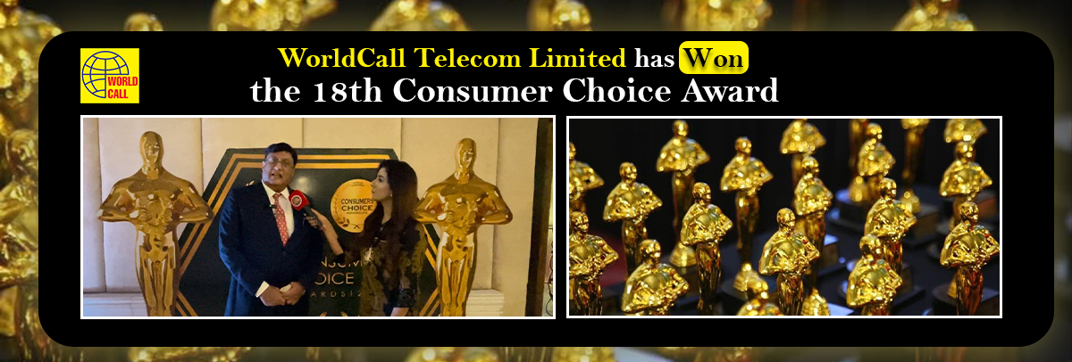 WorldCall Telecom wins Pakistan’s Most affordable broadband provider for the 2nd year at the 18th Consumers Choice Award!