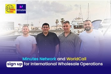 Minutes Network and WorldCall sign up for International Wholesale Operations